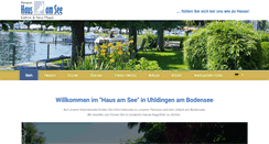 Desktop Screenshot of ferien-uhldingen.de